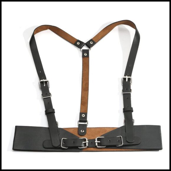 Punk Body Chain Harness Belt Adjustable Waist Belt Gothic Fashion Rave Party